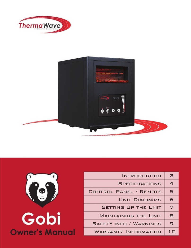 ThermaWave Gobi owner's manual