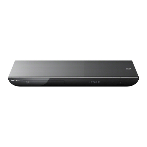 Sony BDP-S590 User manual