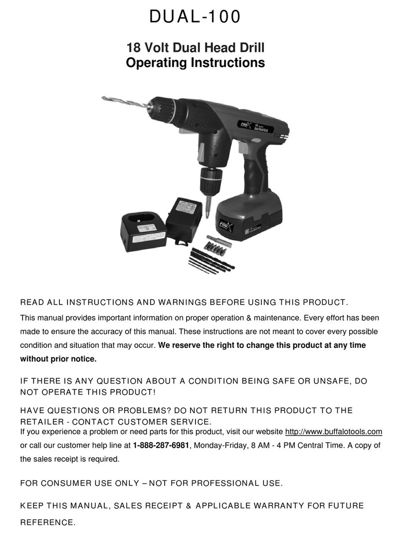 Buffalo Tools DUAL-100 User manual