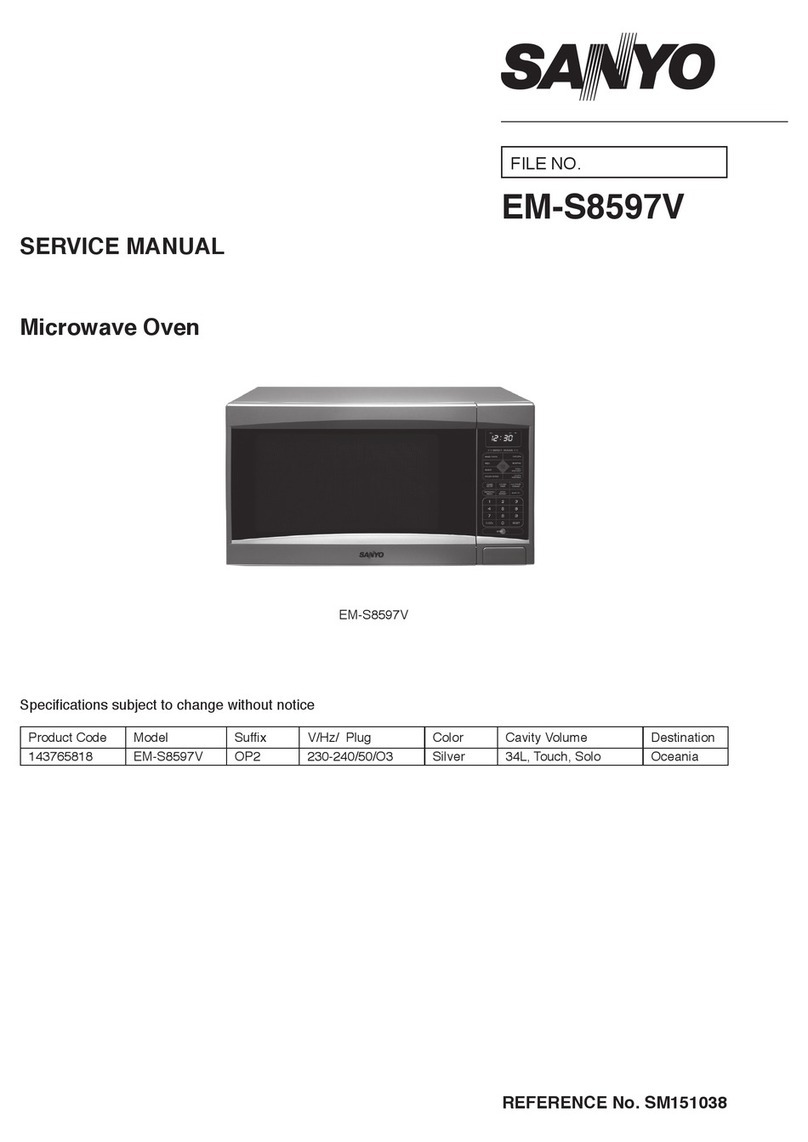 Sanyo EM-S8597V User manual