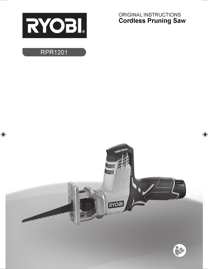 Ryobi RPR1201 User manual