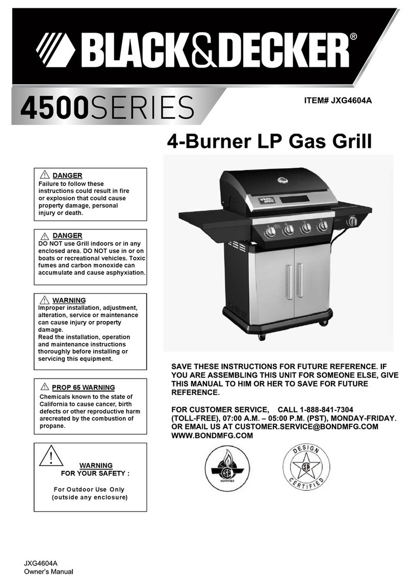 Black & Decker JXG4604A User manual