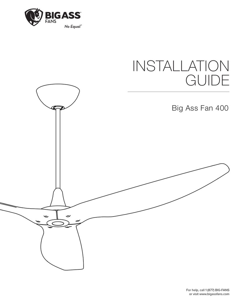 Bigassfans 400 installation guide