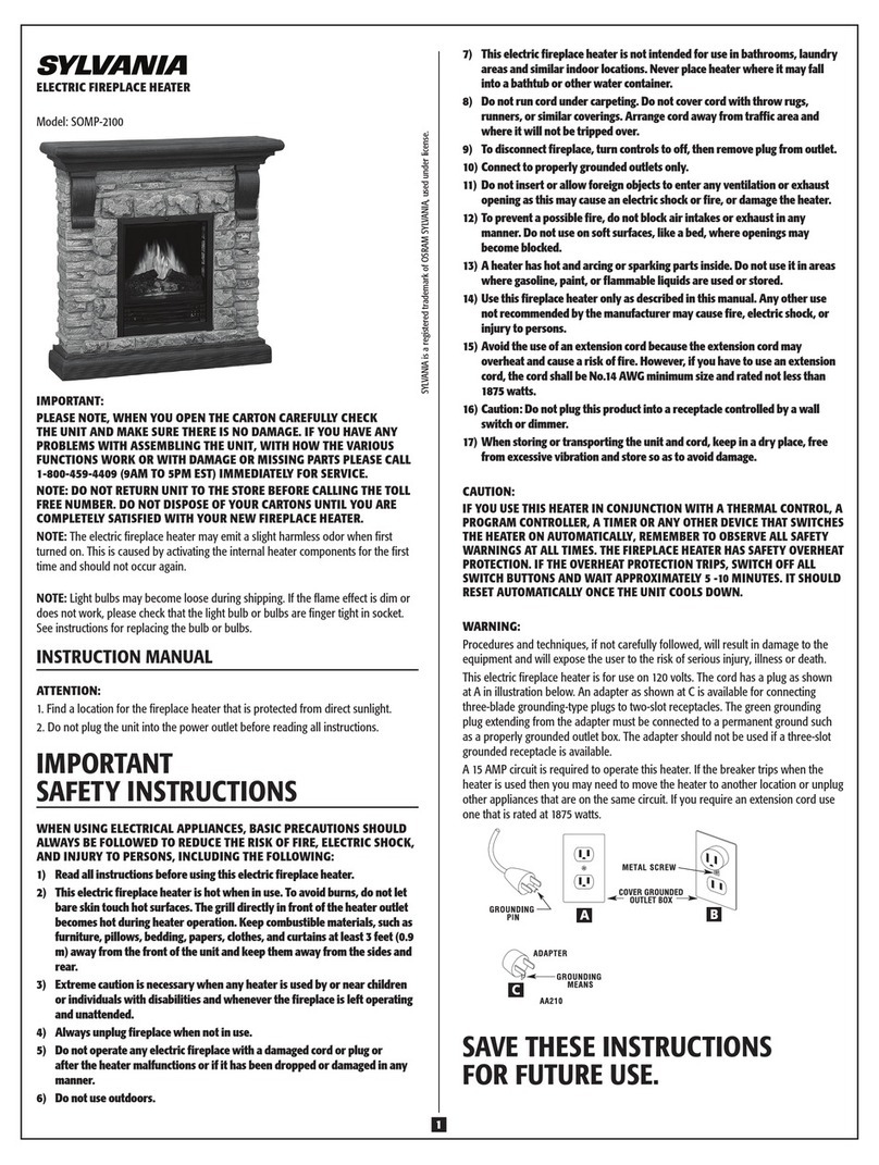 Sylvania SOMP-2100 User manual