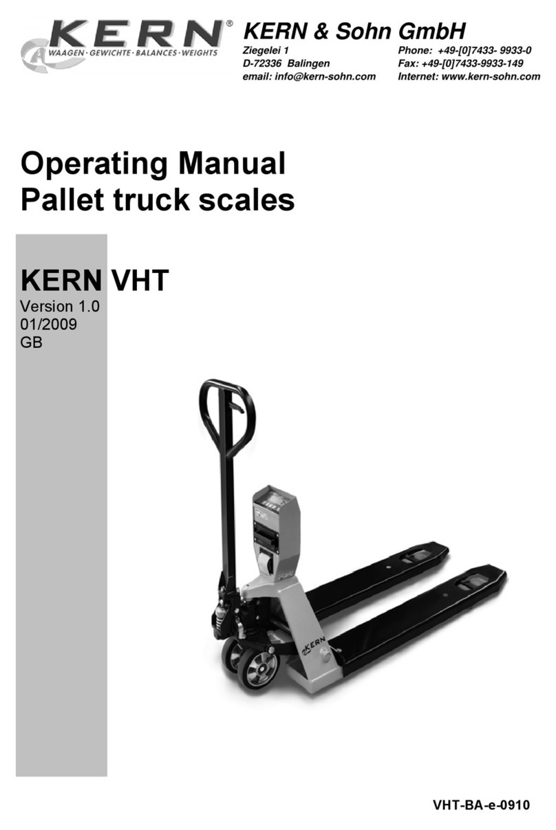 KERN VHT User manual