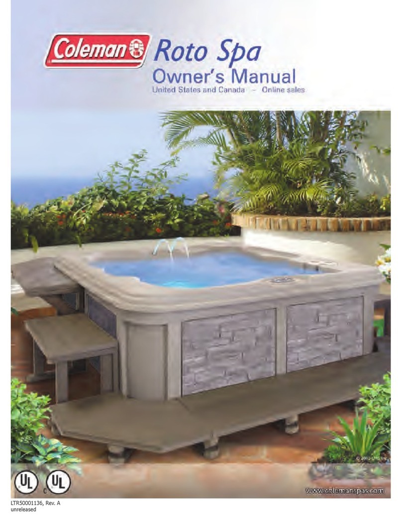 Coleman Roto Spa owner's manual