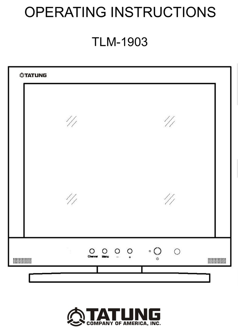 Tatung TLM-1903 User manual