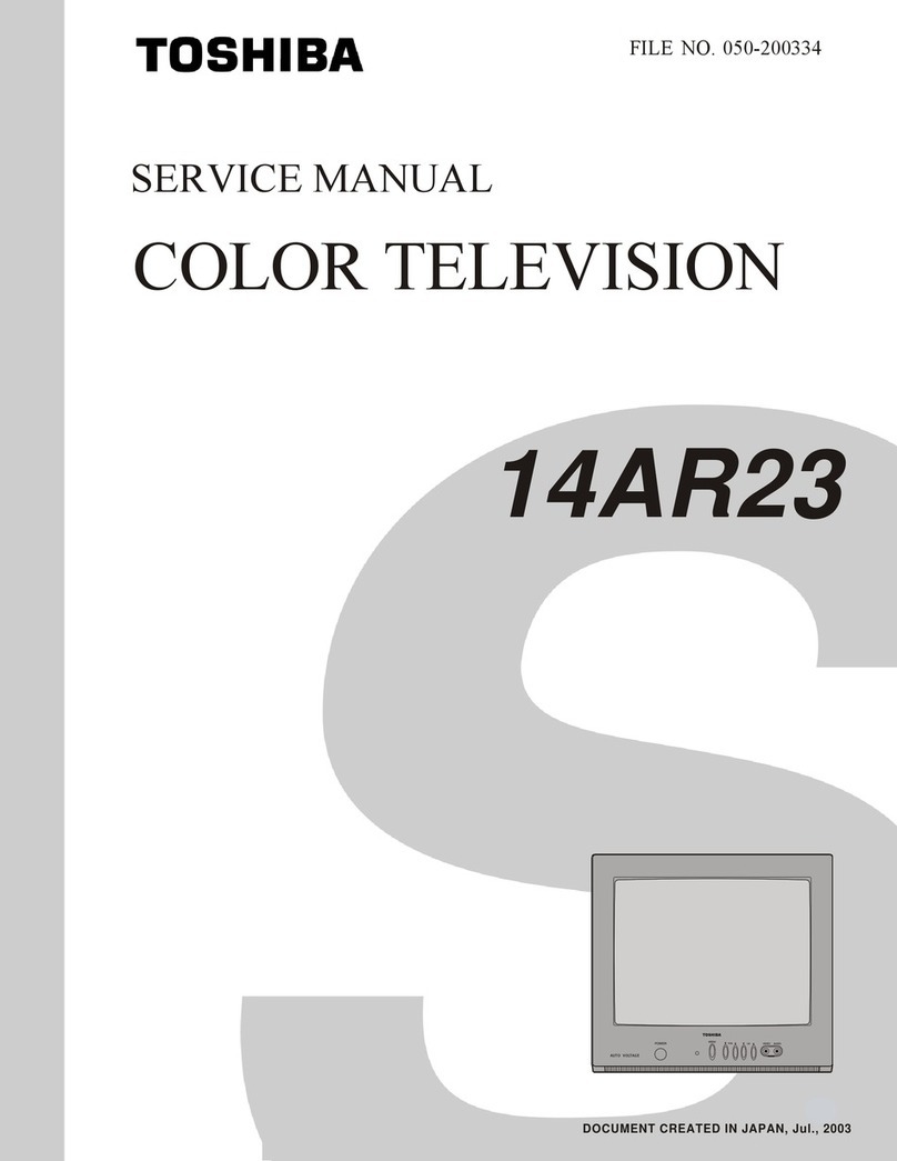 Toshiba 14AR23 Service manual