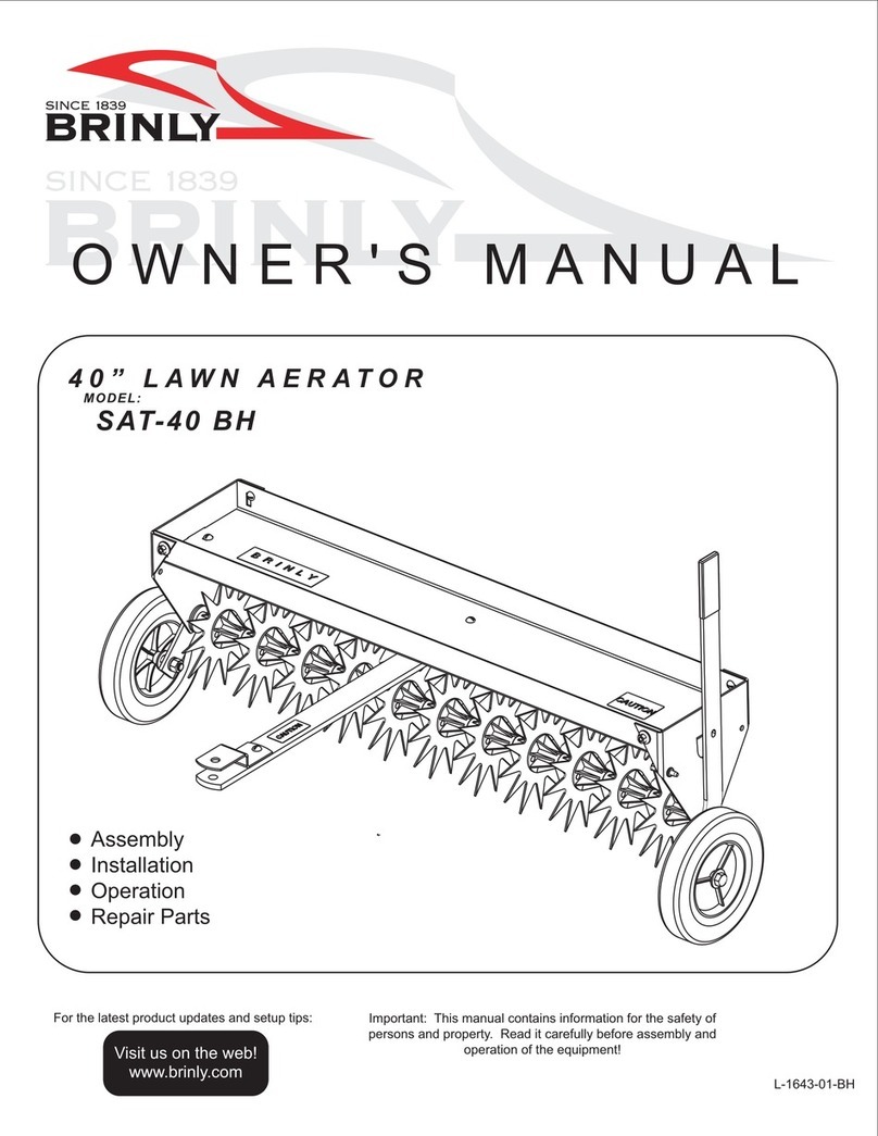 Brinly SAT-40 BH User manual