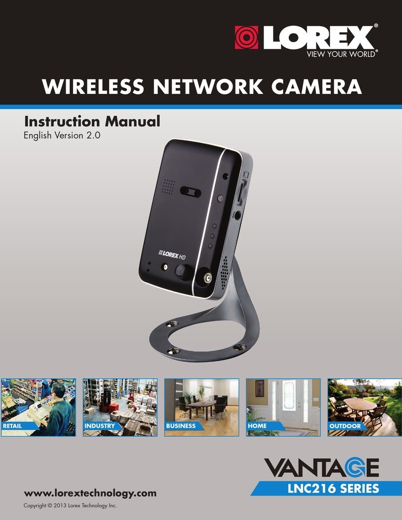 Lorex LNC216 Series User manual