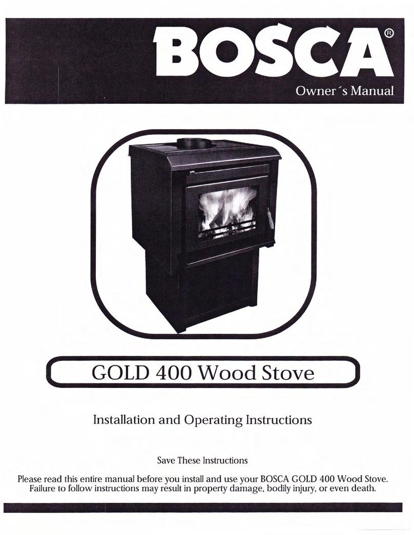 Bosca GOLD 400 owner's manual