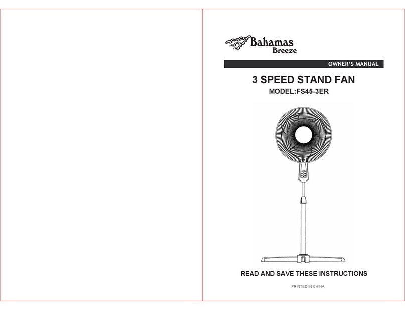 Bahamas Breeze FS45-3ER User manual