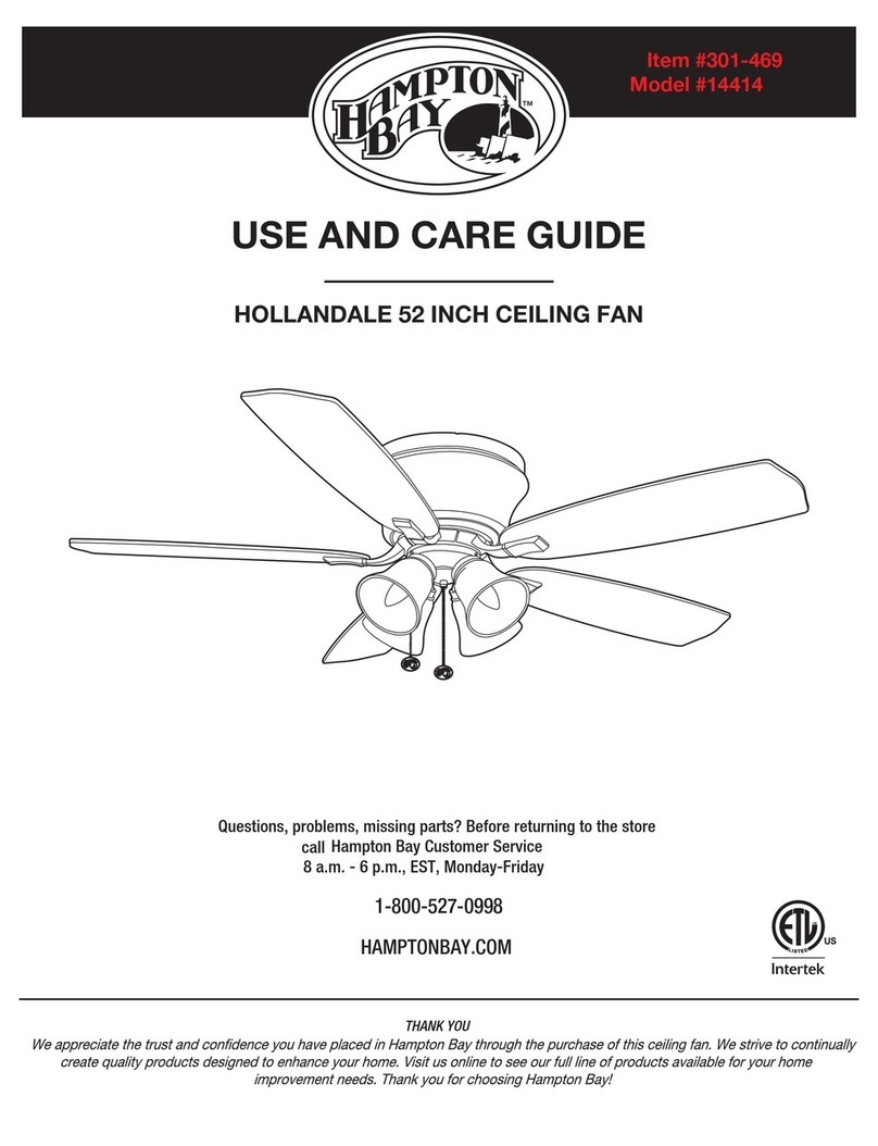 HAMPTON BAY 14414 User manual