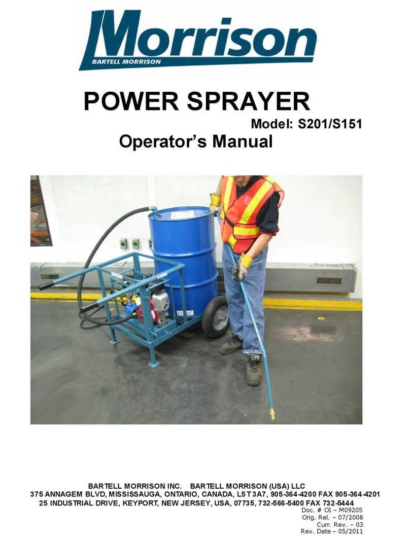 Morrison S201 Operator's manual