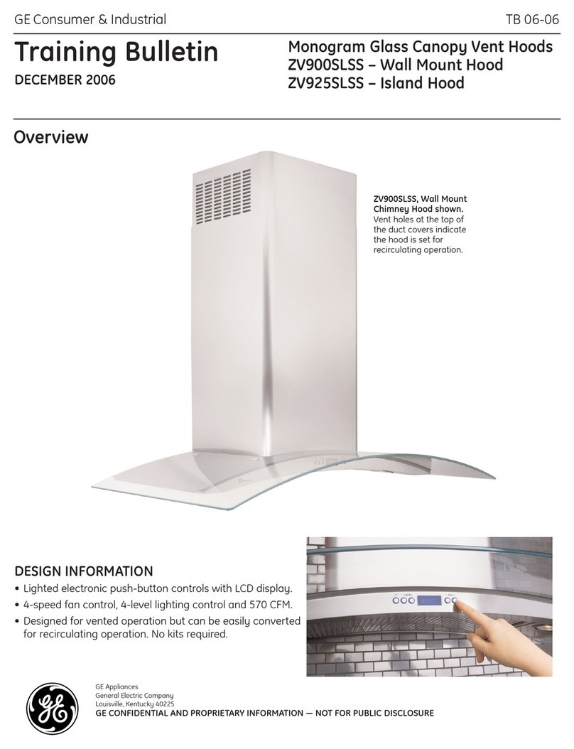 GE ZV900SLSS user manual