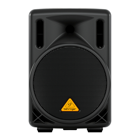Behringer Eurolive B208D User manual