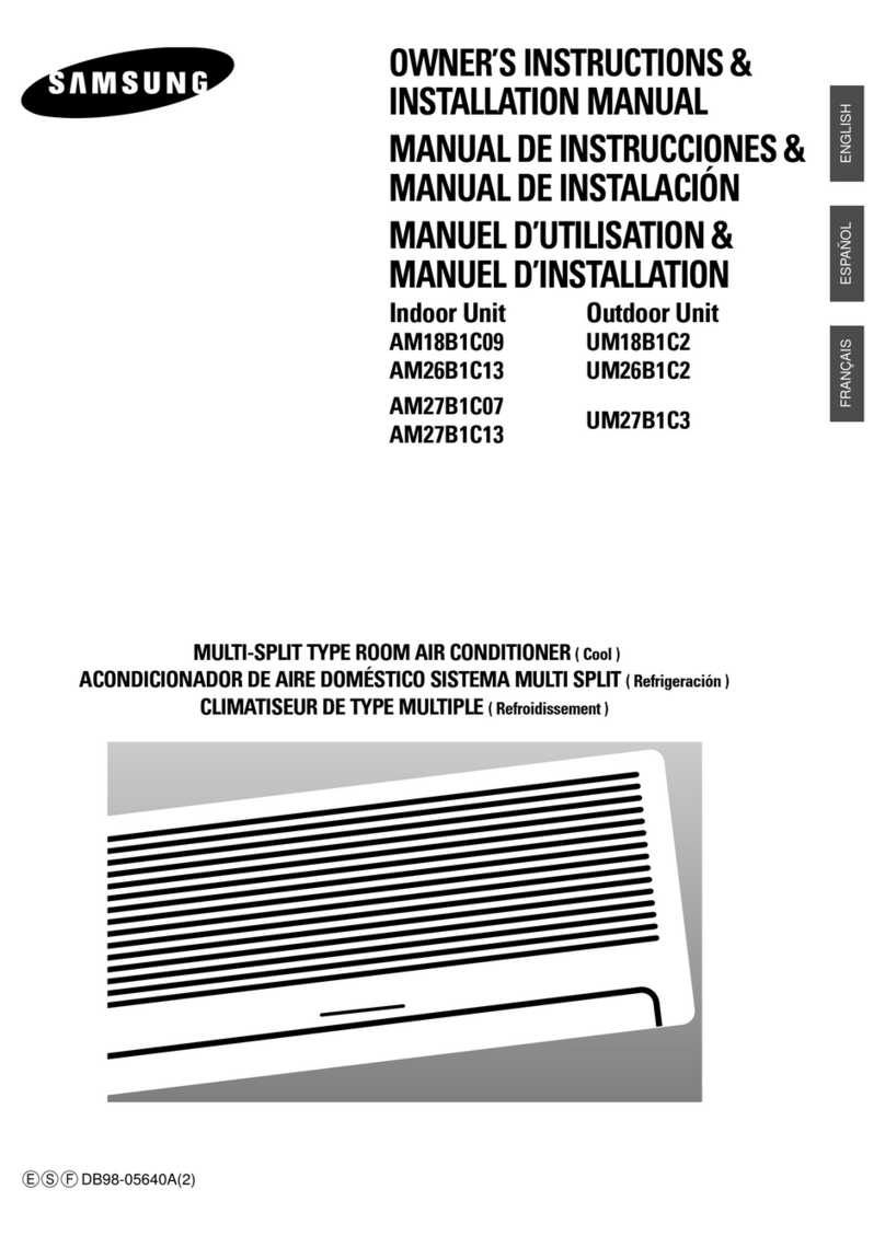 Samsung AM18B1C09 User manual