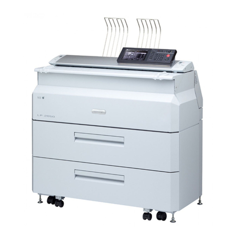 SII LP-2050-MF Quick reference guide