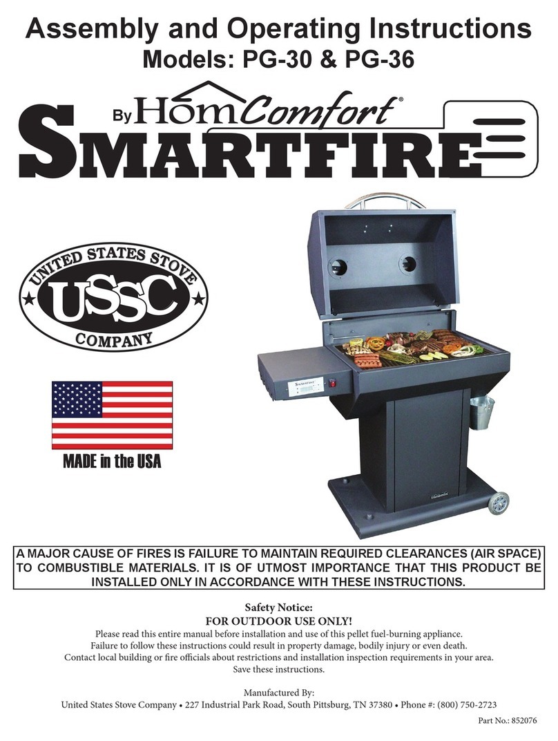 Smart Fire Smartfire PG-30 Assembly and operating instructions Smart Fire Smartfire PG-30 Assembly and operating instructions