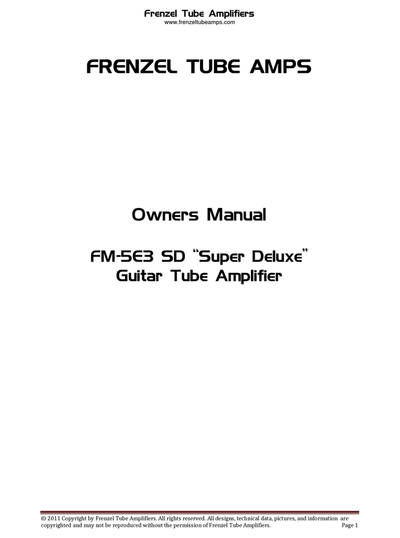 FRENZEL FM-5E3 SD User manual