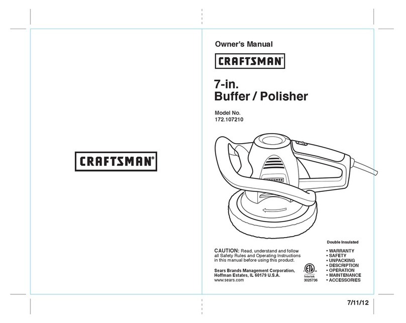 Craftsman 172.107210 User manual