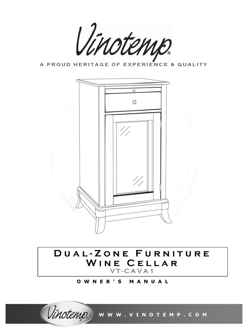 Vinotemp VT-CAVA1 owner's manual