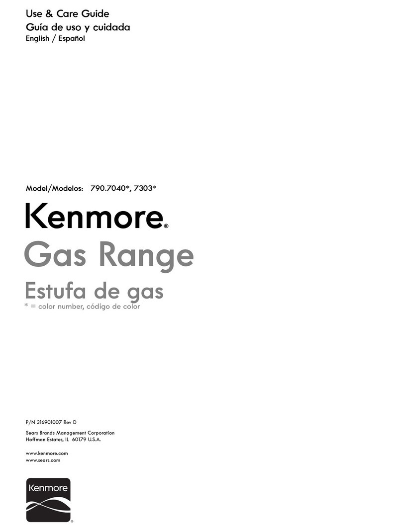 Kenmore 790.7040 User manual