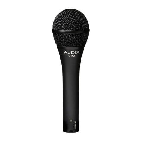 Audix OM2 Installation guide Audix OM2 Installation guide