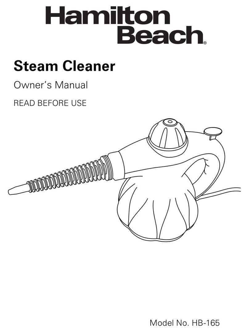 Hamilton Beach HB-165 User manual