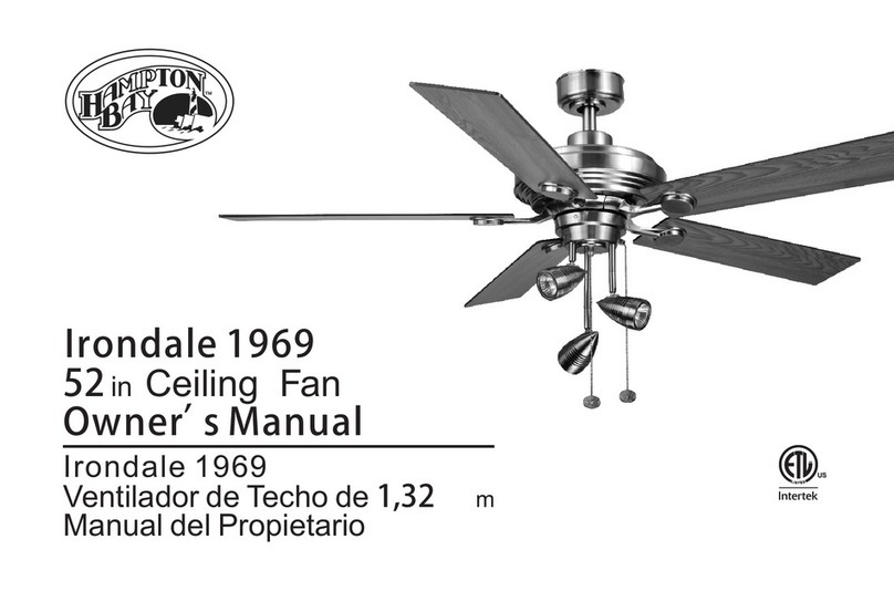 HAMPTON BAY Irondale 1969 User manual