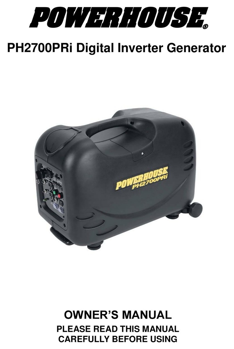 Power House PH2700PRi owner's manual