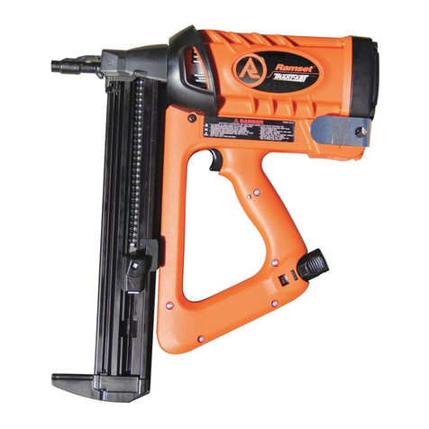 RAMSET TF1200 instruction manual