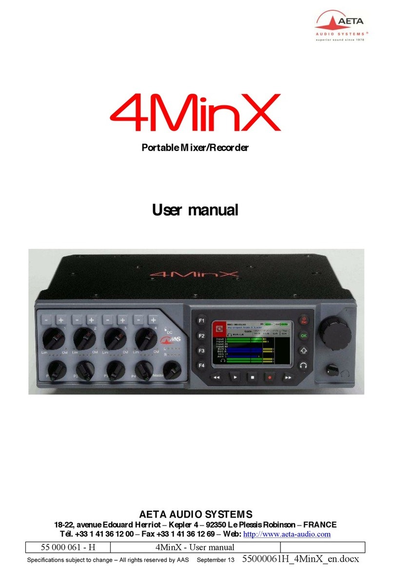 AETA 4MinX user manual