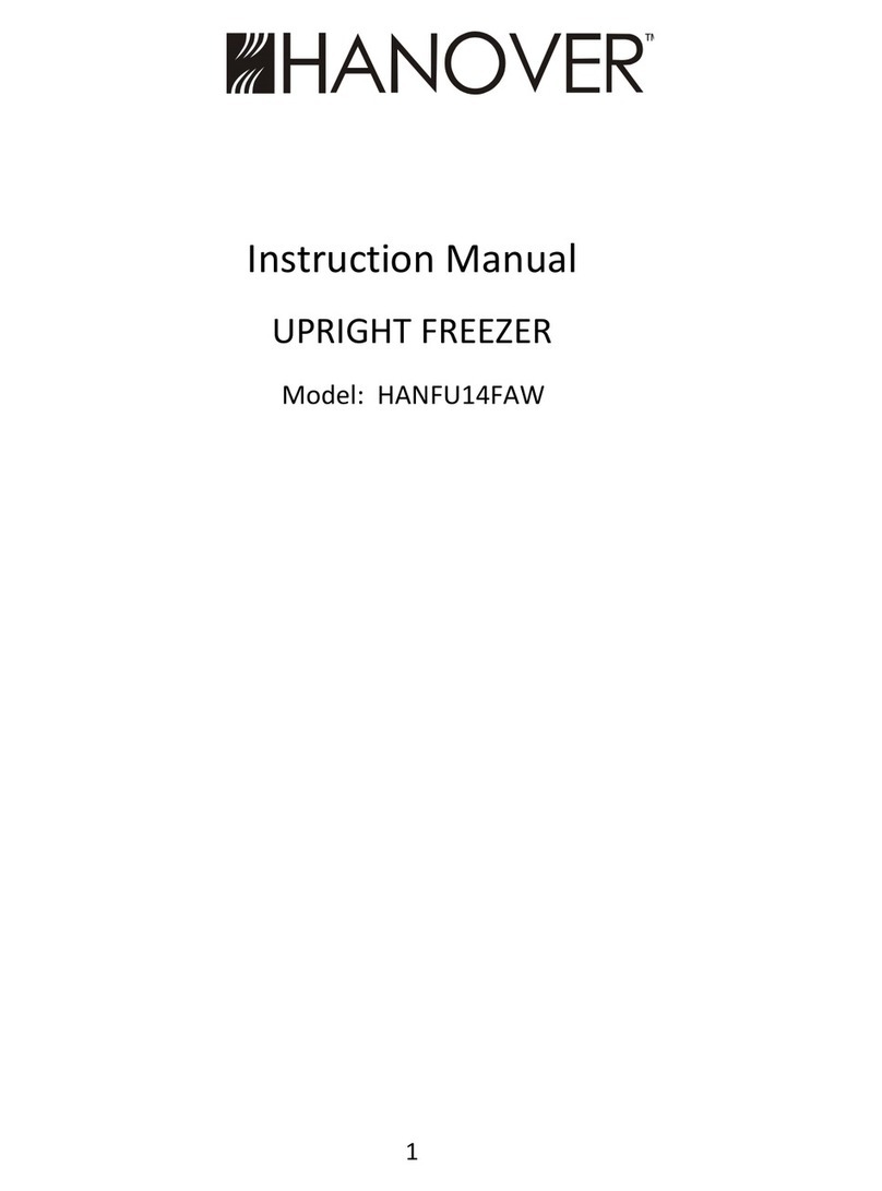 Hanover HANFU14FAW instruction manual