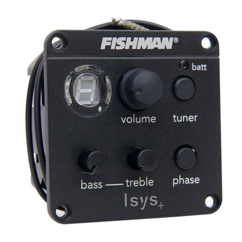 Fishman Isys III user guide