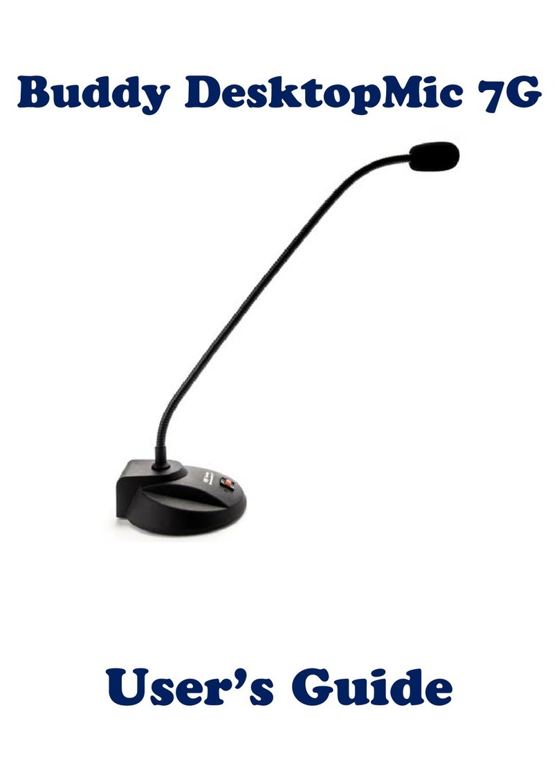 InSync Speech Technologies Buddy DesktopMic 7G User manual