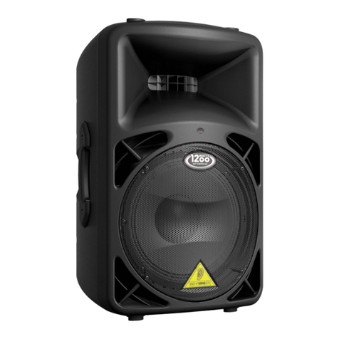 Behringer Eurolive B812NEO User manual