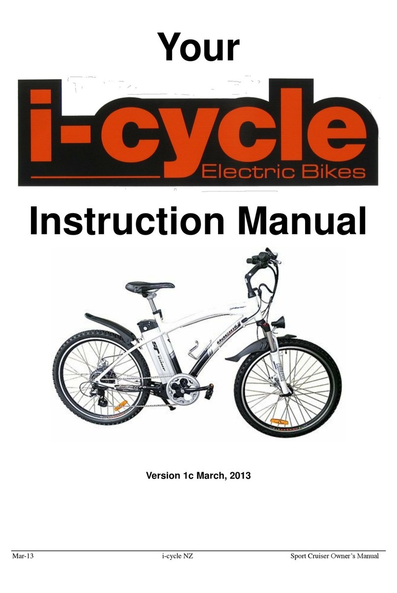 Sport Cruiser i-cycle instruction manual