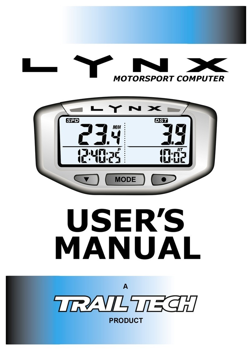 Trail Tech Lynx user manual