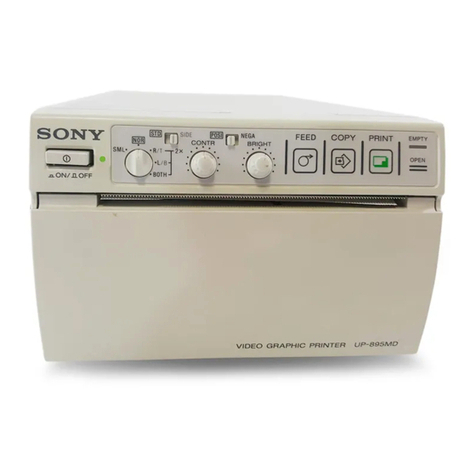 Sony UP-895 User manual