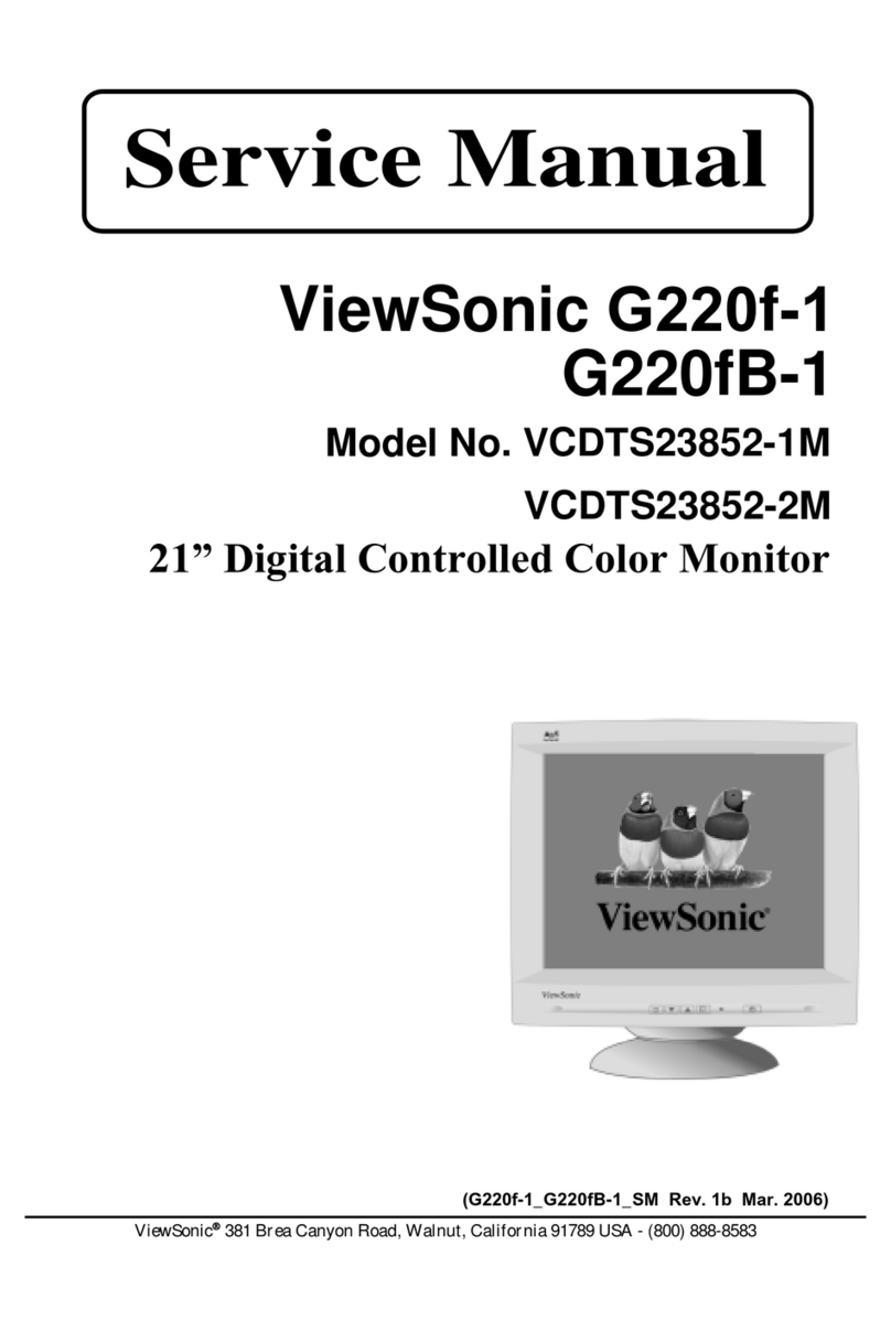 ViewSonic G220f-1 User manual ViewSonic G220f-1 User manual