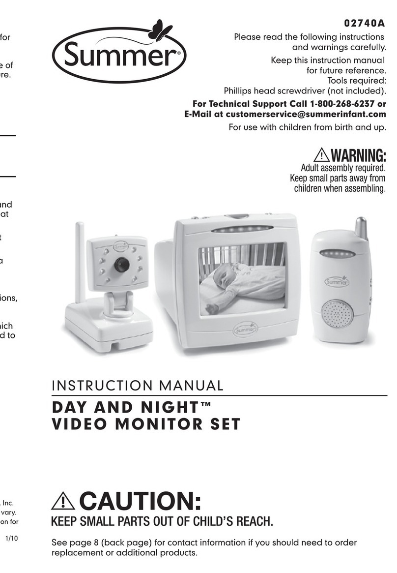 Summer Day and Night 02740A User manual Summer Day and Night 02740A User manual