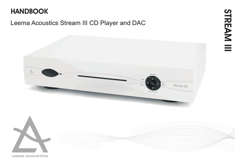 leema-acoustics STREAM III Handbook