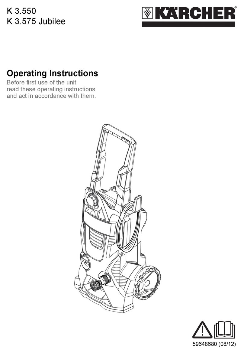 Kärcher K 3.550 User manual Kärcher K 3.550 User manual