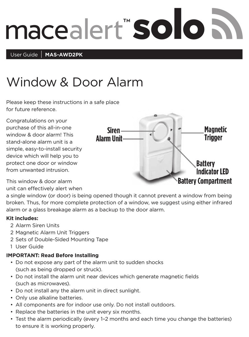 Mace MAS-AWD2PK User manual