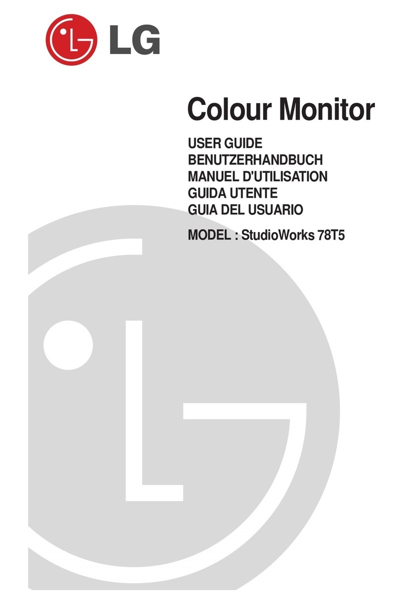 LG StudioWorks 78T5 User manual