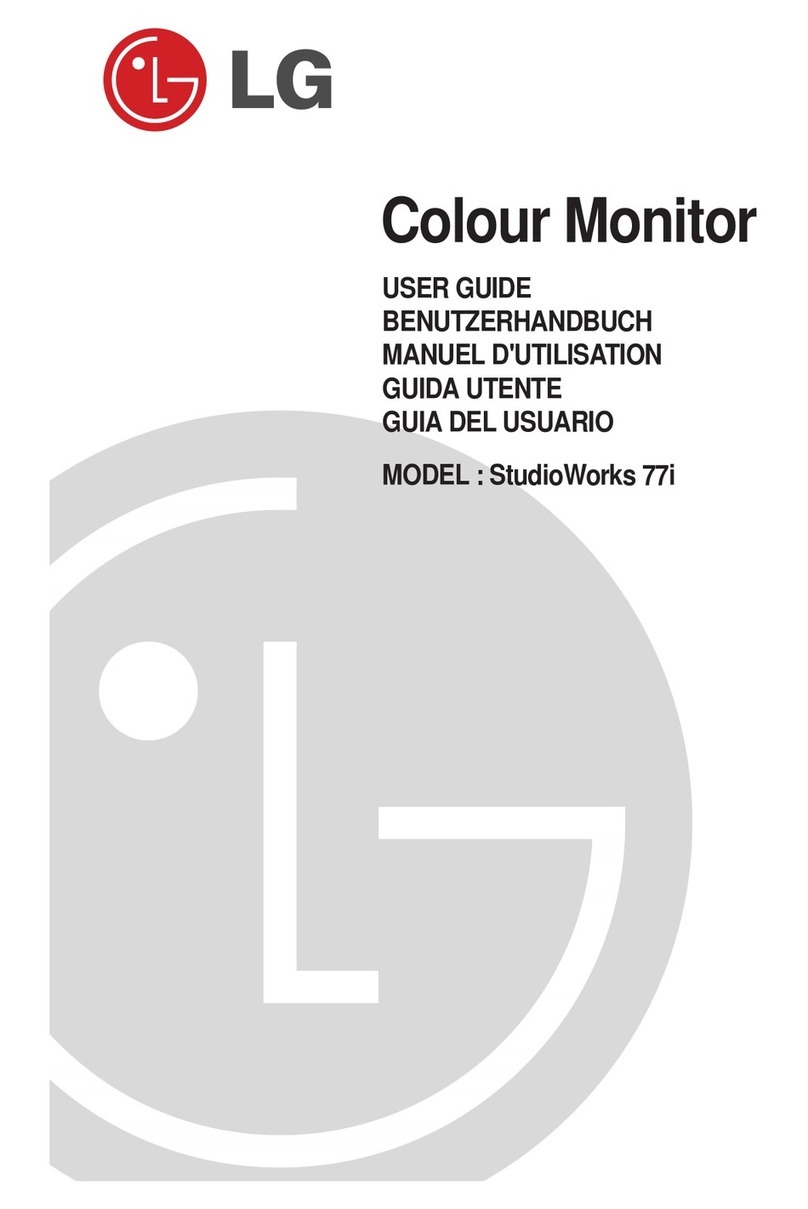 LG StudioWorks 77i User manual