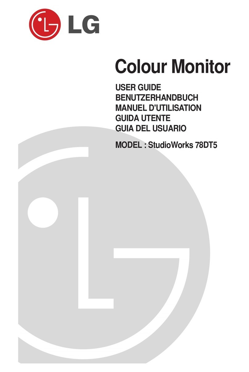 LG StudioWorks 78DT5 User manual