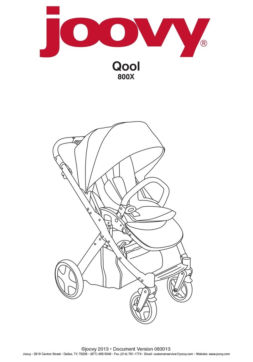Joovy Qool 800X instruction manual