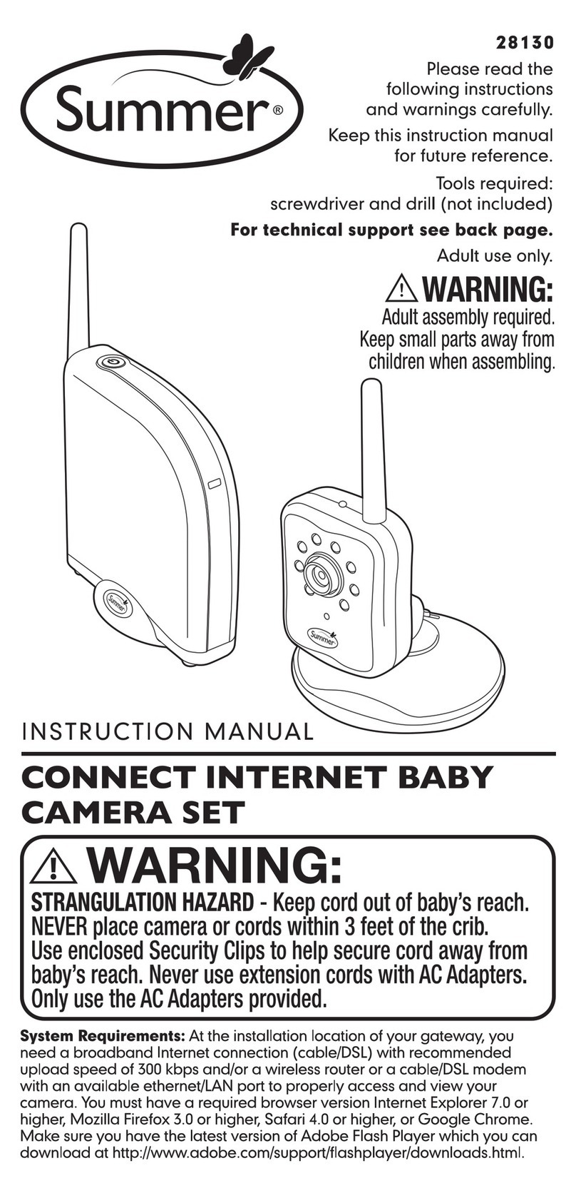 Summer 28130 instruction manual